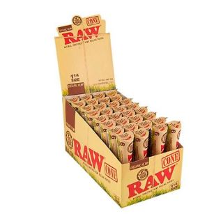 18167 - Cones Raw 1.1/4 Organico 6 ud. x 32 Blisters.