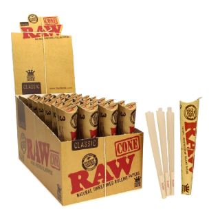 6423 - Cones Raw Classic King Size  3 ud. x 32 Blister.