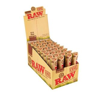 18167 - Cones Raw Organic 1.1/4 - 6 ud. x 32 Blisters.