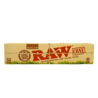 Cones Raw Organic King Size 32 ud.