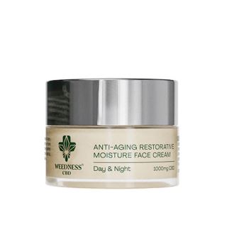 20866 - Crema Facial Antiedad 24 h. 1.000 mg. Cbd 50 ml. Weedness