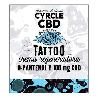 10612 - Crema para tatuajes 50 ml Cyrcle . 100 Mg.