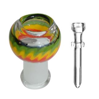 12151 - Cupula Bong Bho 19 mm. Rasta & Clavo