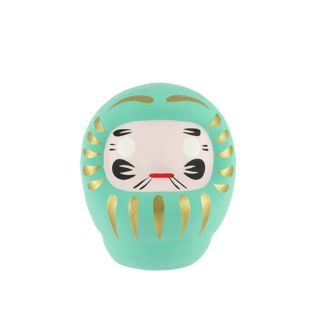 23516M - Daruma Tradicional  Turquesa Éxito Académico
