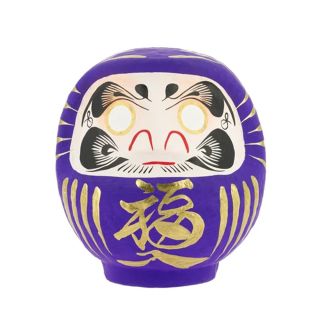 23517H - Daruma Tradicional Morado 12 cm. Armonía
