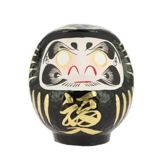23517I - Daruma Tradicional Negro 12 cm. Protección