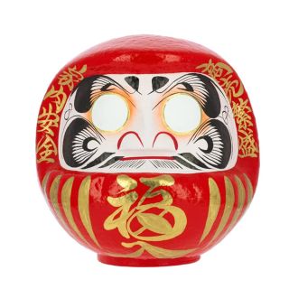 23517J - Daruma Tradicional Rojo 30 cm. Suerte