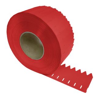 6931 - Etiqueta Pincho 17 x 80 mm.  Rojo 3.000 u.