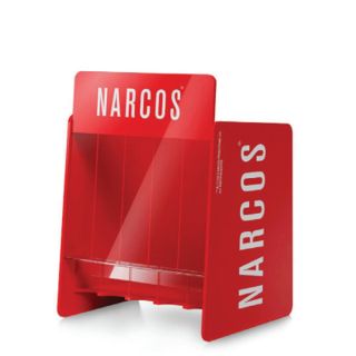 24805D - Expositor Papel de Fumar 23x16x14 cm. Narcos