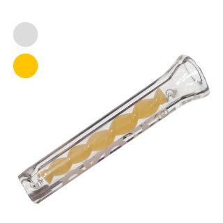 30717G - Filtro Boquilla Cristal Eko Puffs Twister Round Mouth Mix Color