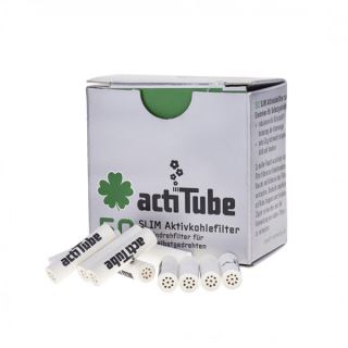 30705 - Filtros Acti Tube  Slim 7 mm. 50 ud.