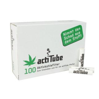 30701 - Filtros Acti Tube 8 mm.  100 u.