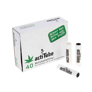 30700 - Filtros Acti Tube 8 mm.  40 ud.