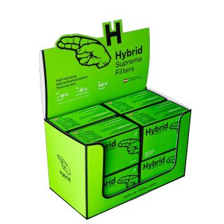 Filtros Hybrid Supreme Celulosa/Carbón 6.4 mm 8 x 55 ud.