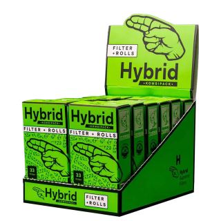 Filtros Hybrid Supreme Filters Filtros de celulosa/carbón 30 Tips + Roll