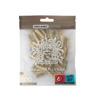 Filtros Medusa Carbon Activado Organic 6 mm. 100 ud.