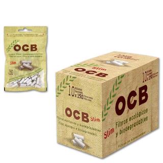 30722 - Filtros OCB Slim Organicos 6 mm. 150 ud