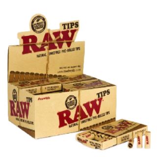30727 - Filtros Raw Tips  Prerolled 20x21 ud.