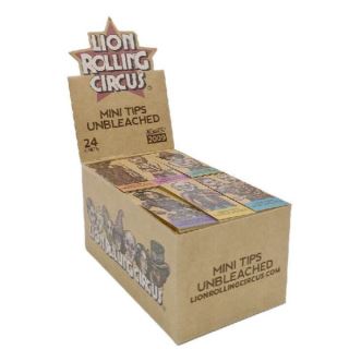 Filtros Rolling Circus Natural 50 Mini Tips x 24 ud.