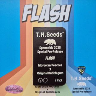 24800 - Flash - Moroccan Peaches X Original Bubblegum 7 u. fem. T.H. Seeds