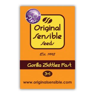 Gorilla Zkittlez Fast  1 u. fem. Original Sensible