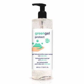 Greengel Protect 400 ml  Gel Desinfectante Con Aloe