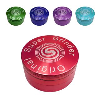 Grinder Alu Supergrinder Spiral 56 mm. Mix Color