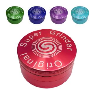30059 - Grinder Alu Supergrinder Spiral 63 mm. Mix Color