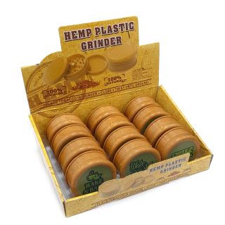 30028A - Grinder Hemp Biodegradable Weed 60 mm. 12 ud.