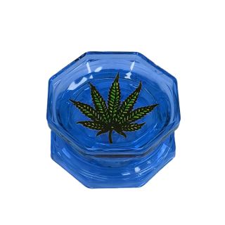 30052B - Grinder Plastico Hexagonal Leaf 50 mm. Blue