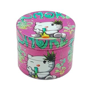 30478C - Grinder Polinizador 50 mm. Metal Hello Kitty Smoke