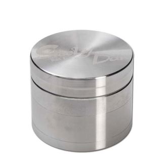 30471A - Grinder Polinizador Metal Acero Inox. & Funda Piel Steely Dan 40 mm.