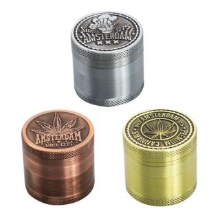 30412 - Grinder Polinizador Metal Amsterdam 40 mm. - 3 ud.