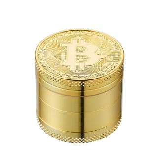 30300A - Grinder Polinizador Metal Bitcoin 40 mm.