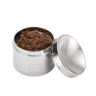 30310 - Grinder Polinizador Metal Curved  Silver 40 mm.