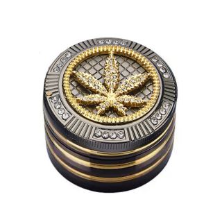 30359A - Grinder Polinizador Metal Diamonds Leaf 50 mm.