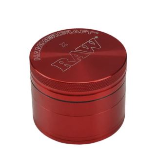 Grinder Polinizador Metal Raw 55 mm. Red