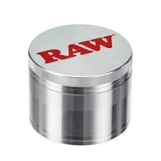 30438 - Grinder Polinizador Metal Raw 56 mm. Silver