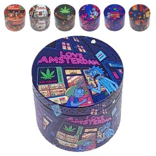 30378C - Grinder Polinizador Metal Rick Amsterdam 40 mm. Mix Color