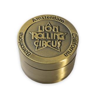 Grinder Polinizador Metal Rolling Circus Gold 50 mm.