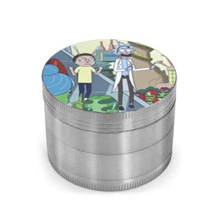 30489C - Grinder Polinizador Metal Silver Ricky Mortier 40 mm.