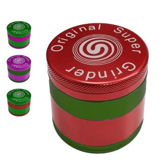 Grinder Polinizador Metal Supergrinder Spiral 50 mm. Mix Color #3