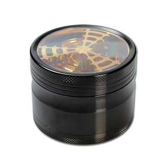 30471 - Grinder Polinizador Metal Window Black & Gold 60 mm.