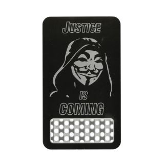 8007 - Grinder Tarjeta Justice Anonymous