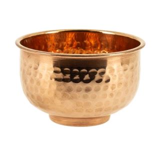 23487 - Incensario Cobre Dhupa 8x5 cm.