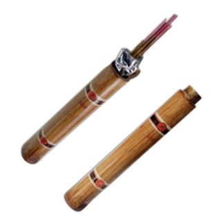 18342 - Incienso Envase de Bamboo Rose 24 gr.