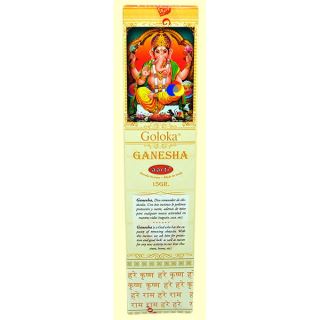 Incienso Goloka Ganesh 15 gr. - 12 ud.