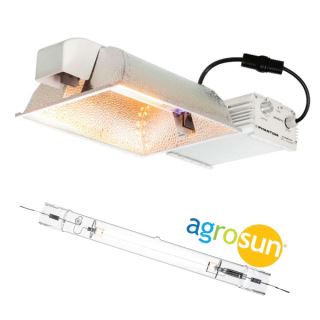 14789 - Kit 1000W HPS Phantom Pro Cerrado + Bombilla Agrosun (Double Ended)