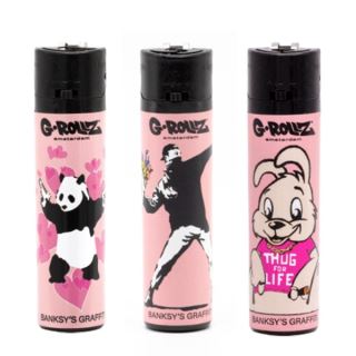 34297 - Mechero G-Rollz Banksy's Graffiti Modelo #7