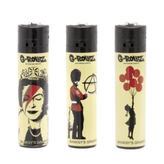34273 - Mechero G-Rollz Banksy Modelo #1 - 30 ud.